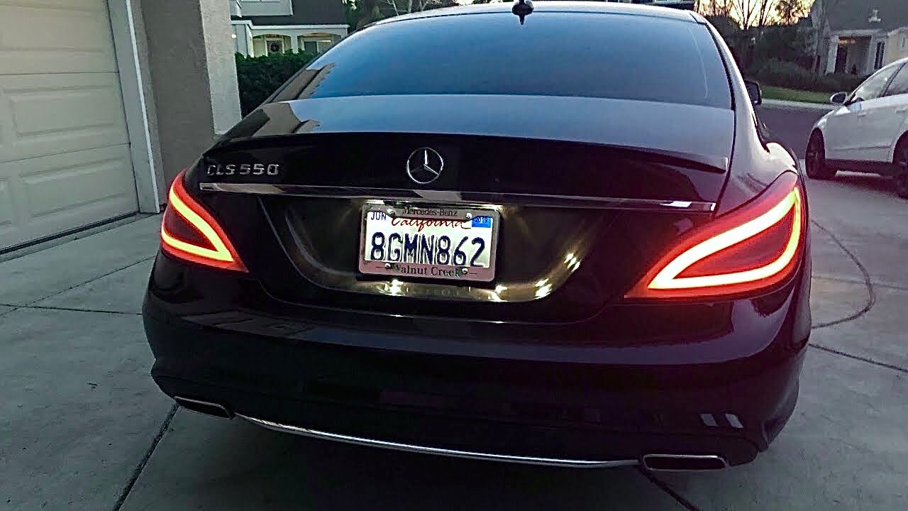 2013 Mercedes-Benz CLS550 Stock Exhaust - Cold Start and Revs