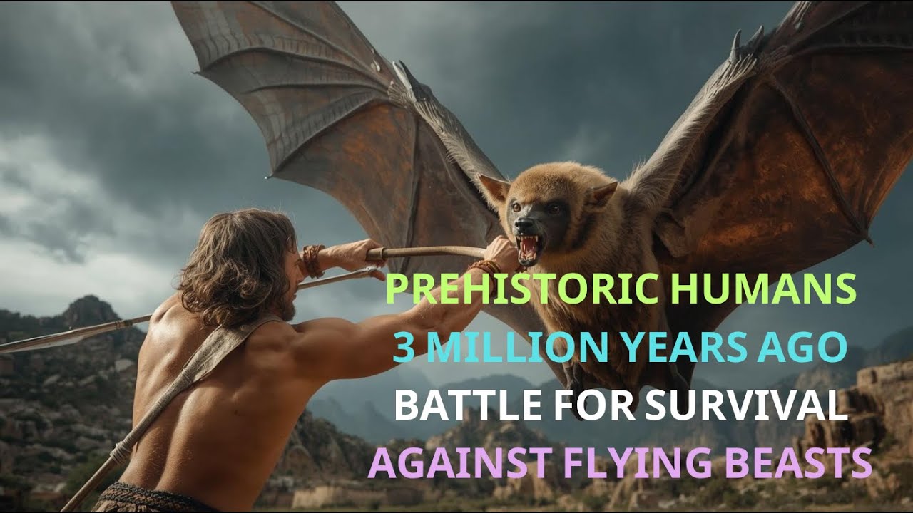 PREHISTORIC HUMANS | 3 MILLION YEARS AGO – BATTLE FOR SURVIVAL AGAINST FLYING BEASTS