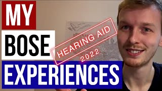 Bose SoundControl Hearing Aid - USER REVIEW!!