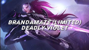 Legend of Ace Skin Gameplay (Bradamante- Limited) Deadly Violet [Presentation / VS AI Mode]