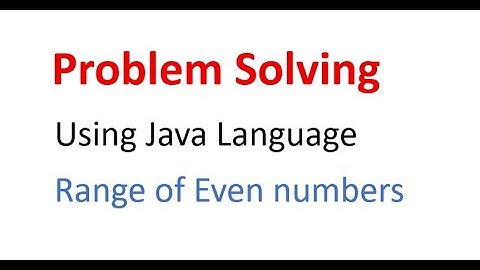 How to Print Even Numbers in a Range in Java | A and B Tech World