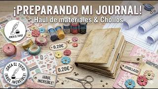 Compras de Scrapbooking para mi Nuevo Journal 📓✂️ ¡Y chollazos de Tedi!