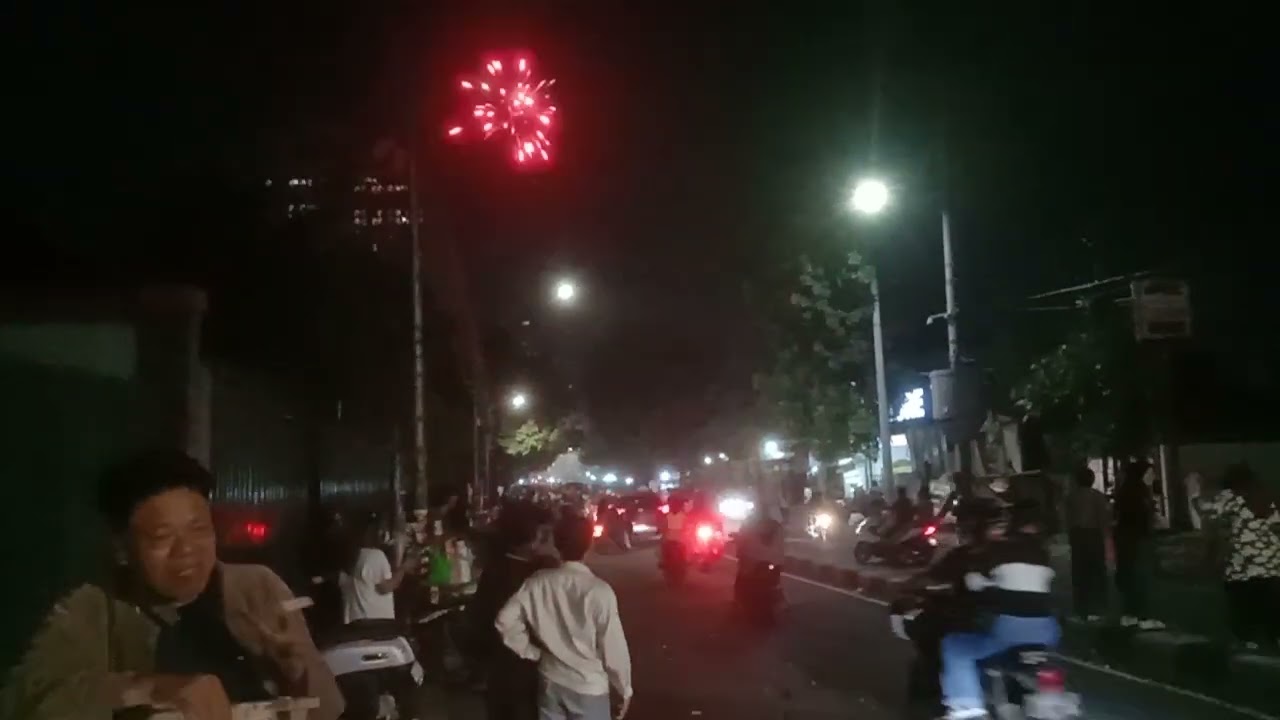 Malam tahun Baru 2025 di RAWA BELONG JAKARTA BARAT