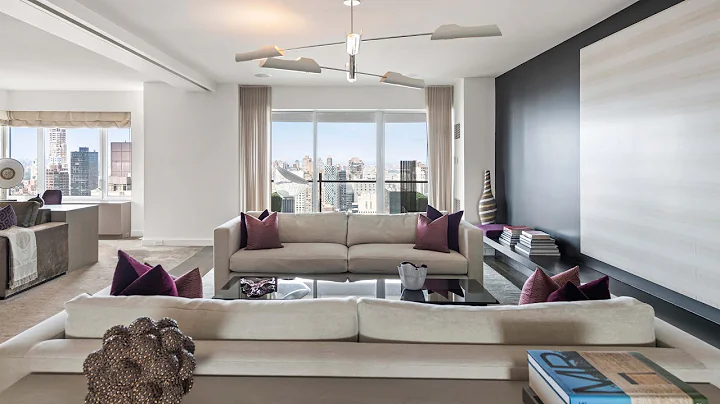 Inside a 45th Floor SKY LOFT with INCREDIBLE NYC V...