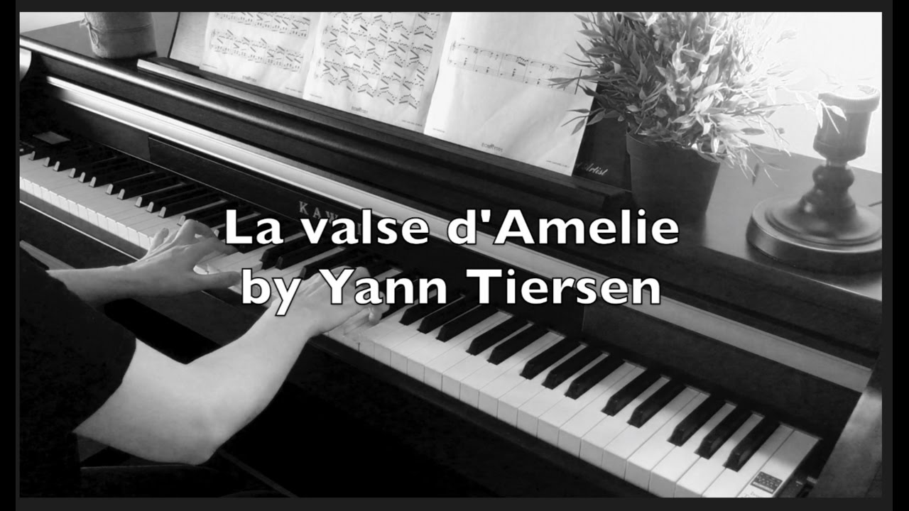 la valse d amelie piano