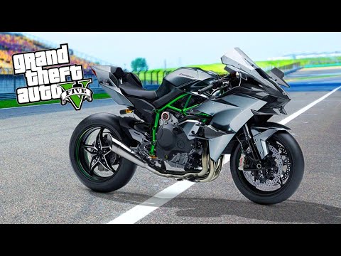 GTA 5 GERÇEK HAYAT !!! - Yeni Motorum KAWASAKİ NİNJA H2R ( Felaketttt🔥🔥 ) #33