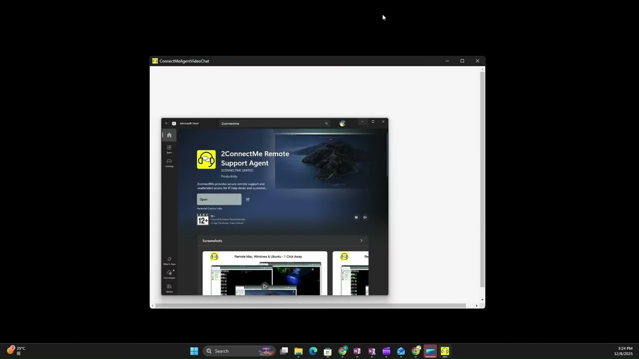 Install 2ConnectMe Remote Support Agent App on Windows
