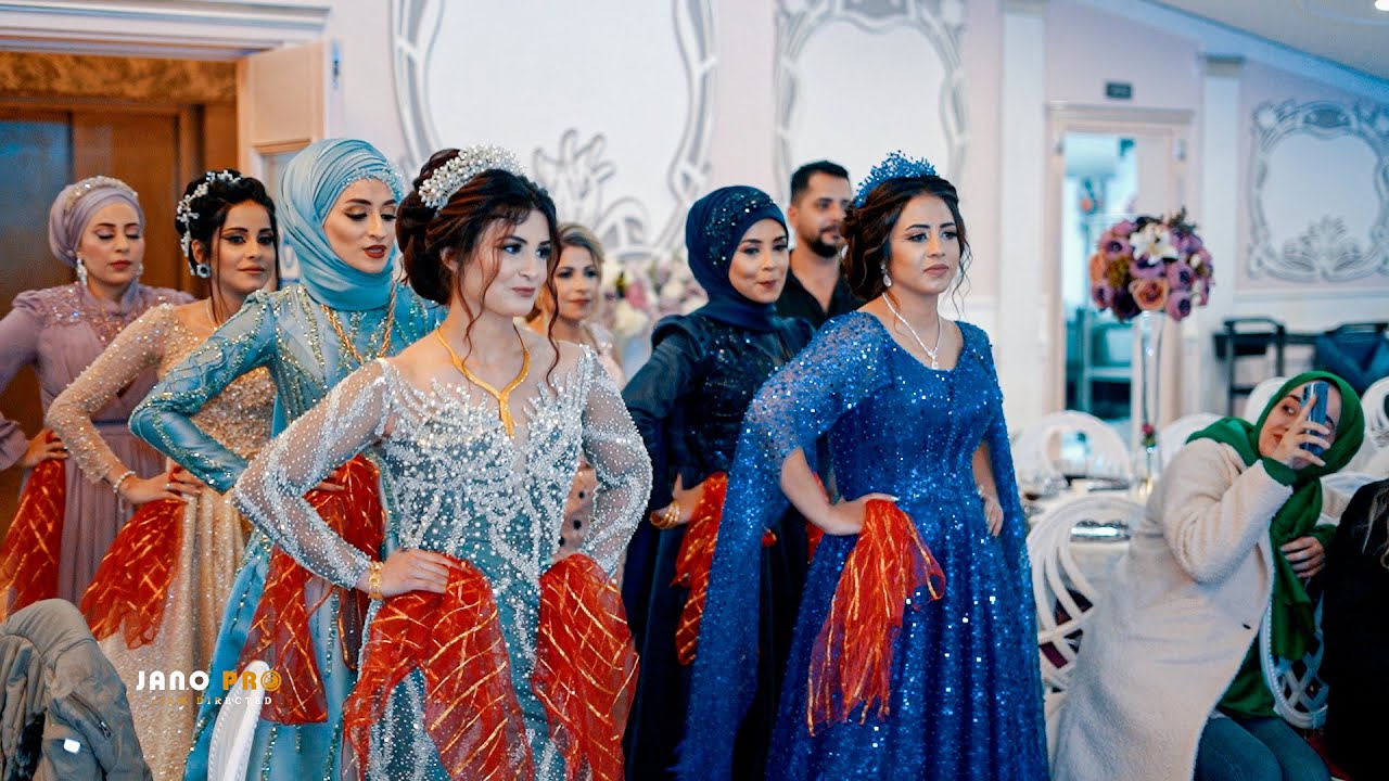 هديه للعرسان من زوجات اخوة العريس || اعراس عفرين  -  بانكين و امينه  -  Bangin & Amina