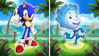 Sonic Dash Vs Top Secret/ Sonic is very excited for  Running 💨 screenshot 4