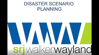 SRJWW Disaster Scenario Planning for Small Business Webinar