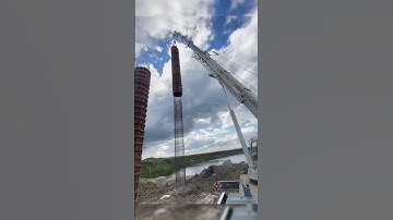 Pier column steel formwork installation#shorts