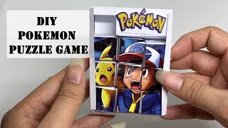 How to make DIY Pokemon Paper Craft Puzzle Game screenshot 2