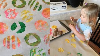 EASTER ACTIVITY - Easter Potato Egg Stamps