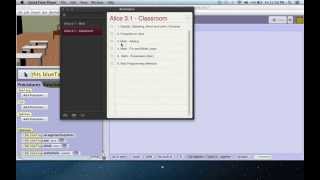 Alice 3.1, Tutorial 1.1, Opacity, Move and Orient, Cameras
