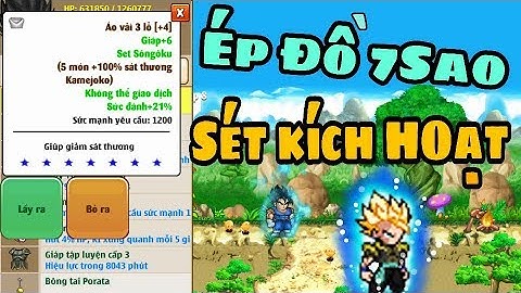 Ngọc Rồng Online - Ép sức đánh cho set đồ 7s...Set Kích Hoạt bá đạo nhất 7sv