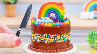 Rainbow Chocolate Cake  The Most Sweet Cake Idea Recipe  LOTUS MEDIA