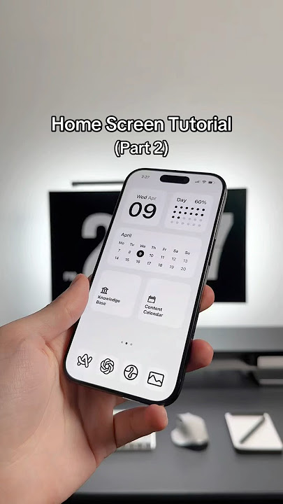 Learn how to use custom app icons on iPhone #minimalist #homescreen #setup