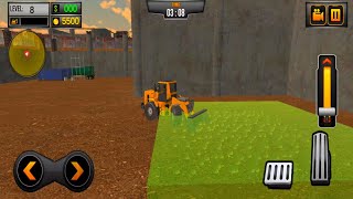 heavy construction crane driver   - Concrete Road Construction Simulator 2022 - Android Gameplay #2 screenshot 4