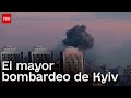 💥❗ El mayor bombardeo de Kyiv