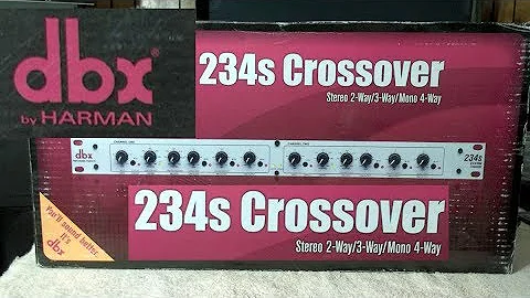 dbx 234s Electronic Crossover