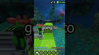 How to speed bridge in bedrock (advanced) #minecraft #tutorial #bedrock #gaming #bedwars #shorts