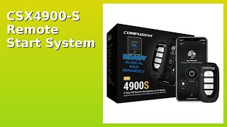 REVIEW (2026): CSX4900-S Remote Start System. Features.