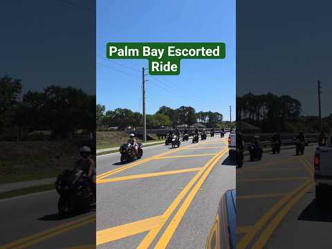 Palm Bay, FLORIDA  Escorted Motorcycle Ride.