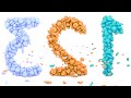Learn 123's with 3D Colorful Candies video Effects - Sponsored By: Gamavison + Orange Random Effects