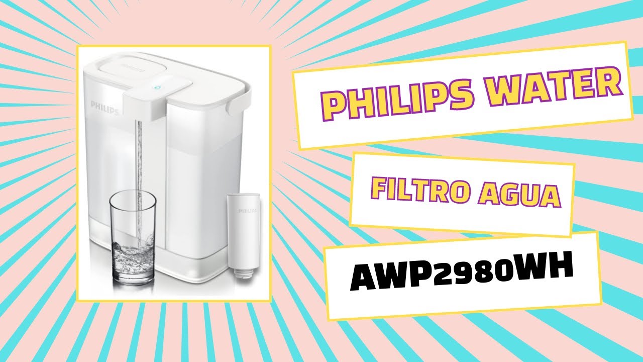 JARRA con FILTRO DE AGUA 💧, Philips Water AWP2980WH