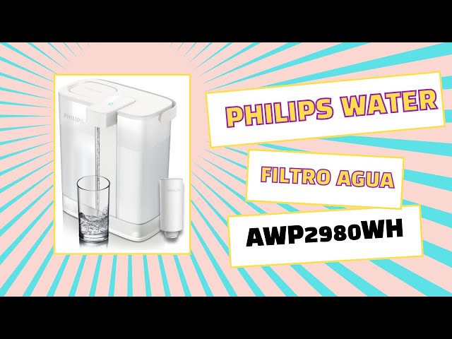 JARRA con FILTRO DE AGUA 💧, Philips Water AWP2980WH
