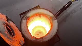 Video 010: Melting Down Recycled Copper into Solid Ingot Bars ASMR