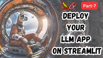 Deploy your LLM app on Streamlit Cloud