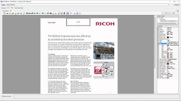 Ricoh Print&Share - Add page numbers to documents