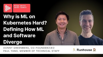 Waarom is machine learning op Kubernetes zo moeilijk? Definiëren hoe machine learning en software...