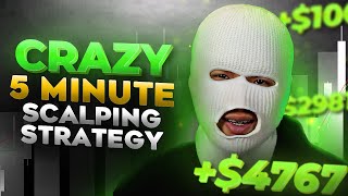 CRAZY SIMPLE 5 MINUTE ICT Scalping Strategy | PROFITABLE in 4 EASY STEPS