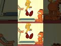 نحن نمارس الرياضة في منزل جارفيلد Shorts رسوم متحركة Garfield فكاهة جارفيلد