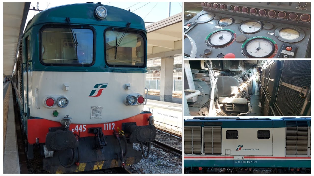 Il Suono e le manovre di una D445 Trenitalia