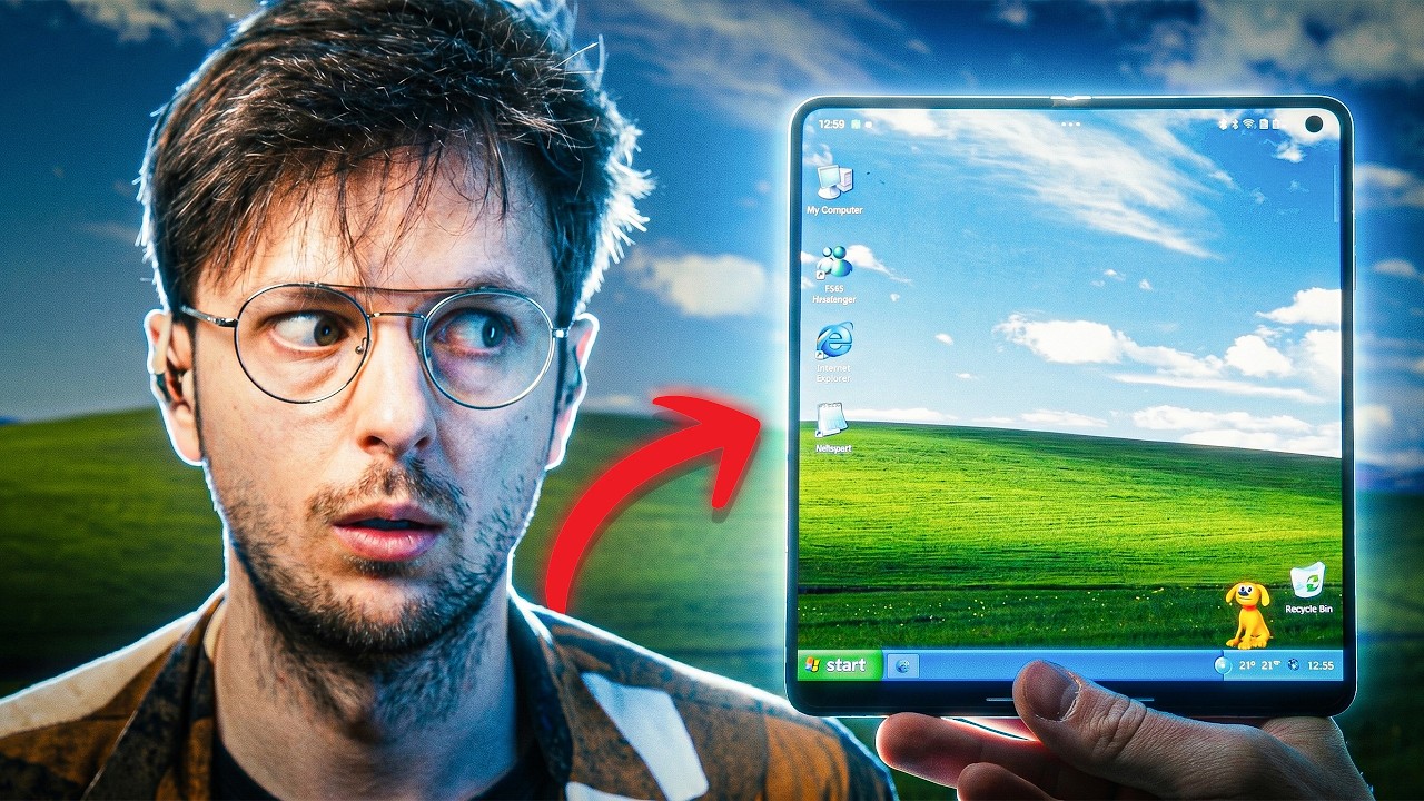 Windows XP en Android. - YouTube
