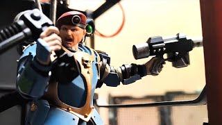 Astra Militarum Dark Angels Vs. Tau Empirejoytoy Warhammer 40K Stop Motion Animation