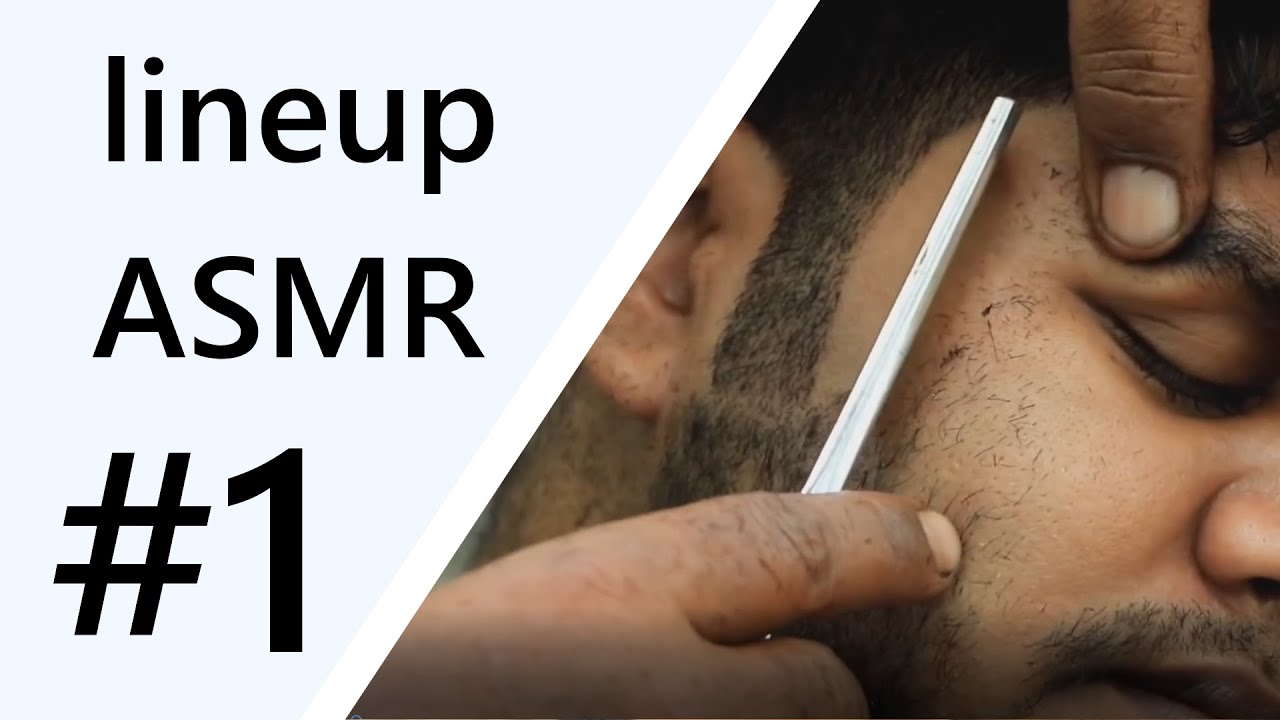 HAIRCUT LINEUP | ASMR compilation #1