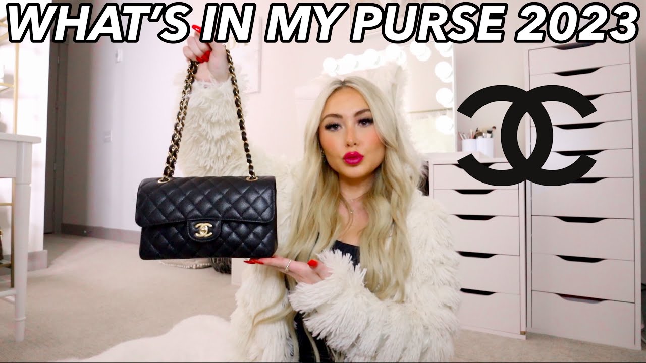 Что в моей сумочке 2023 || Классическая сумка CHANEL ♡