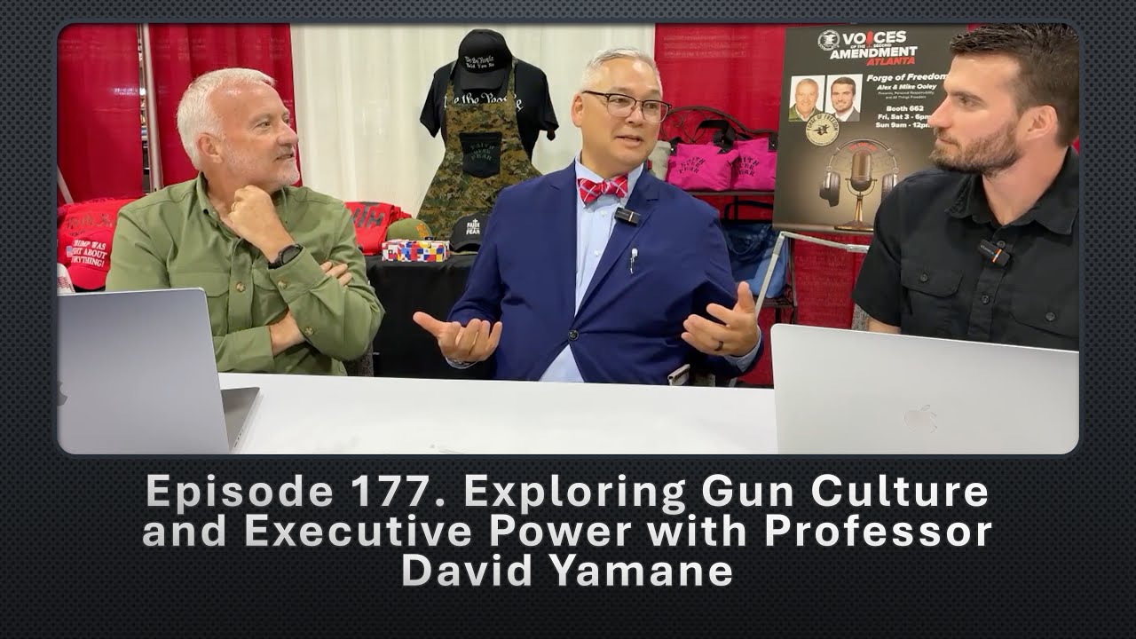 Episode 177. Exploring Gun Culture and Executive Power with Professor David Yamane