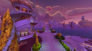 WoW Midnight Beta Eversong Woods Zone [Full Flythrough]