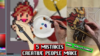 5 Mistakes Creative People Make (And Solutions)