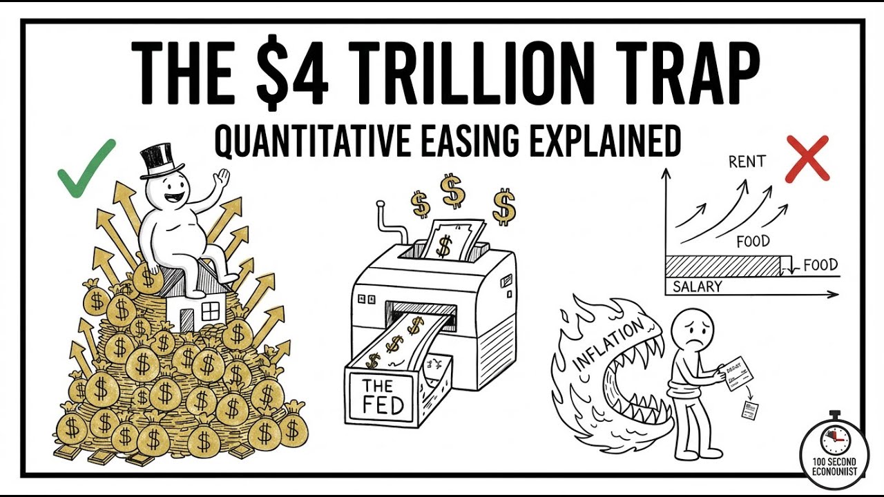 Quantitative Easing Explained: Why the Rich Get Richer While You Suffer