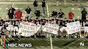 Thumbnail for Good News: Football team heads to playoffs in town hit hard by Texas floods