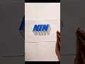 3D name (MIM) drawing transition #drawing #3dart #nameart #shorts
