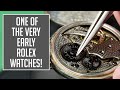 Restoring the oldest rolex ive ever seen  its over 100 years old