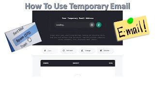 How To Use Temporary Email.