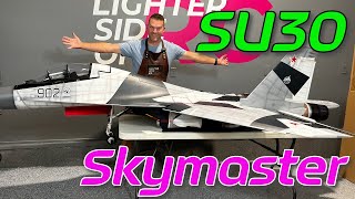 The BIG Merge: SU30 RC Jet Fuselage Joined Skymaster Russian Scheme